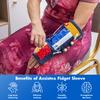 Assistex Fidget Sleeve for Adults with Dementia - Calming Activities and Memory Games for Seniors- Sensory Mat - Aids Products for Elderly Patients - Alzheimers busy board view 2