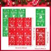 Jetec 200 Count Christmas Paper Napkins Disposable Guest Towel Christmas Decorative Hand Towel for Bathroom Team Nice and Naughty Tree Napkins for Xmas New Year Party Decoration(Team Nice) view 3