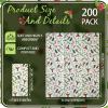 Jetec 200 Pcs Christmas Paper Napkins Disposable Berries Pine Guest Napkin 2 Ply Holly Berries Napkin Xmas Party Greenery Dinner Cocktail Hand Towels for Winter Holiday Kitchen Supplies view 3