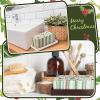 Jetec 200 Pcs Christmas Paper Napkins Disposable Berries Pine Guest Napkin 2 Ply Holly Berries Napkin Xmas Party Greenery Dinner Cocktail Hand Towels for Winter Holiday Kitchen Supplies view 4