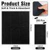 Kisston 200 Pcs Black Dinner Paper Napkins Disposable Linen Napkins Soft and Absorbent Guest Towel Disposable Cloth Hand Towels for Kitchen Bathroom Wedding Guest Towels Dinner Party Napkin view 3