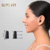 Black Soft Foam Ear Plugs for Concert Shooting Range Rave Festival Musicians Travel Hunting Ear Protection Hi Fidelity Noise Canceling Slim Fit Earbuds NRR 33Db SNR38dB EARS SECRET Shadow 20Pairs view 3
