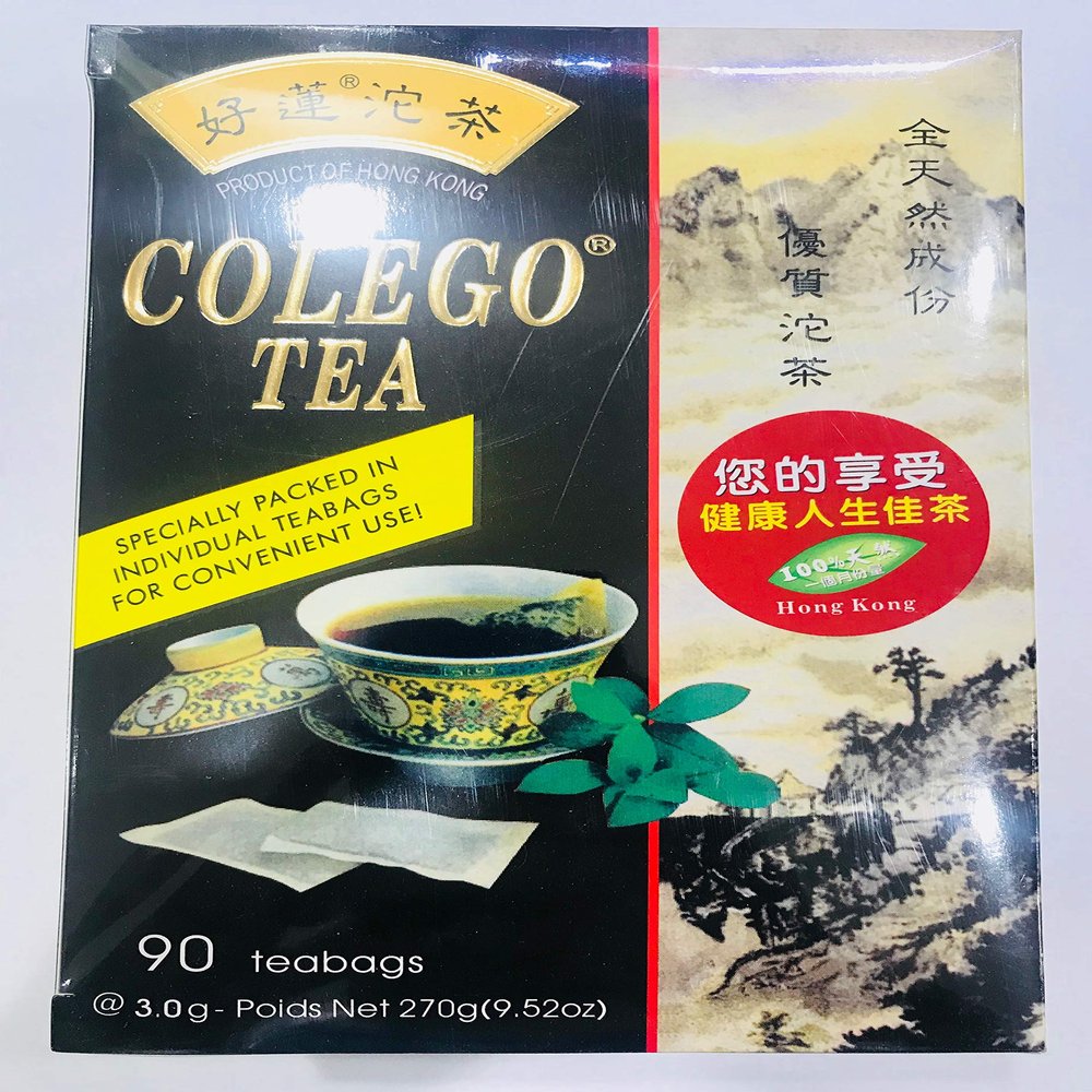 3 Set- Colego Tea 3g x 90 Tea Bags (1 Box)