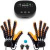 FXNFXLA Rehabilitation Robot Glove Both Hand Rehabilitation Device Stroke Hemiplegia Finger Training Finger Orthosis for Long-Term Relief of Hand Dysfunction(Size:XL Code) view 1