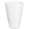 2 set of 1000 - Dart Container Corp. 12J12 Foam Cups, 12 oz, White, 2 set White view 1