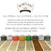 Borsari Seasoned Salt Gift Set - Original, Savory, Cracked Pepper, Tuscan Rosemary Sage, Orange Ginger, Everything Bagel - Gourmet Sea Salt Blends - Set of 6, 3-4oz Shaker Bottles view 4