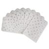 CuteBox Flat Paper Silver Polka Dot White Gift Bags 300pcs (5" x 7") for Merchandise, Crafts, Party Favors, Retail, Handmade Goods, Arts and Crafts, Outdoor Events, Holidays, Weddings view 1