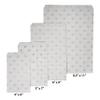 CuteBox Flat Paper Silver Polka Dot White Gift Bags 300pcs (5" x 7") for Merchandise, Crafts, Party Favors, Retail, Handmade Goods, Arts and Crafts, Outdoor Events, Holidays, Weddings view 2