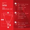 LEIA Menstrual Cup | The Most Comfortable Cup | Ideal for Low Cervix or Weak Pelvic Muscles | OBGYN Designed | Leak-Proof Protection with Firm Rim | Soft Touch for Comfort view 3