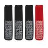 Nobles XXXL Extra Wide Bariatric Non Skid Slipper Socks for Swollen Feet and Edema -XXXL Extra Wide (4 Pairs 3 Black 1 Red) view 2