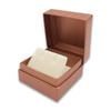 N N'icePackaging - 1 Qty Pre-Wrapped Shimmering Copper Earring Jewelry Gift Box w/matching Gift Sleve and Cream Velvet Insert view 3