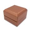 N N'icePackaging - 1 Qty Pre-Wrapped Shimmering Copper Earring Jewelry Gift Box w/matching Gift Sleve and Cream Velvet Insert view 4