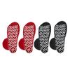 Nobles XXXL Extra Wide Bariatric Non Skid Slipper Socks for Swollen Feet and Edema -XXXL Extra Wide (4 Pairs 2 Black 2 Red) view 4