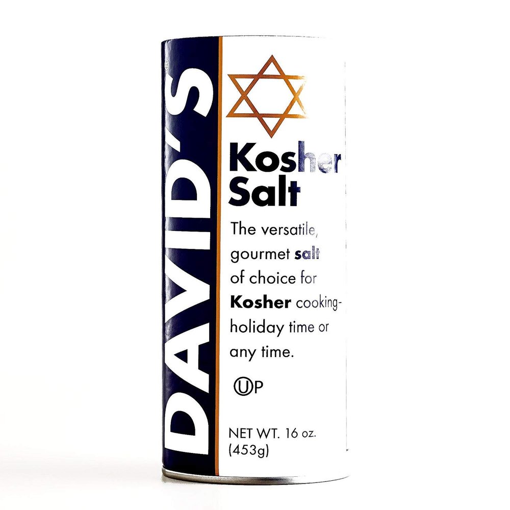 2 Set- David's Kosher Salt 16 oz Each (1 Item Per Order)
