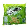 CHOCLOITOS 4 Set CHOCLITOS Sabor Limon 12 Packs de 27 grs c/u - Corn Chips Lime Flavor 12 Packs of 95 oz Each. view 1