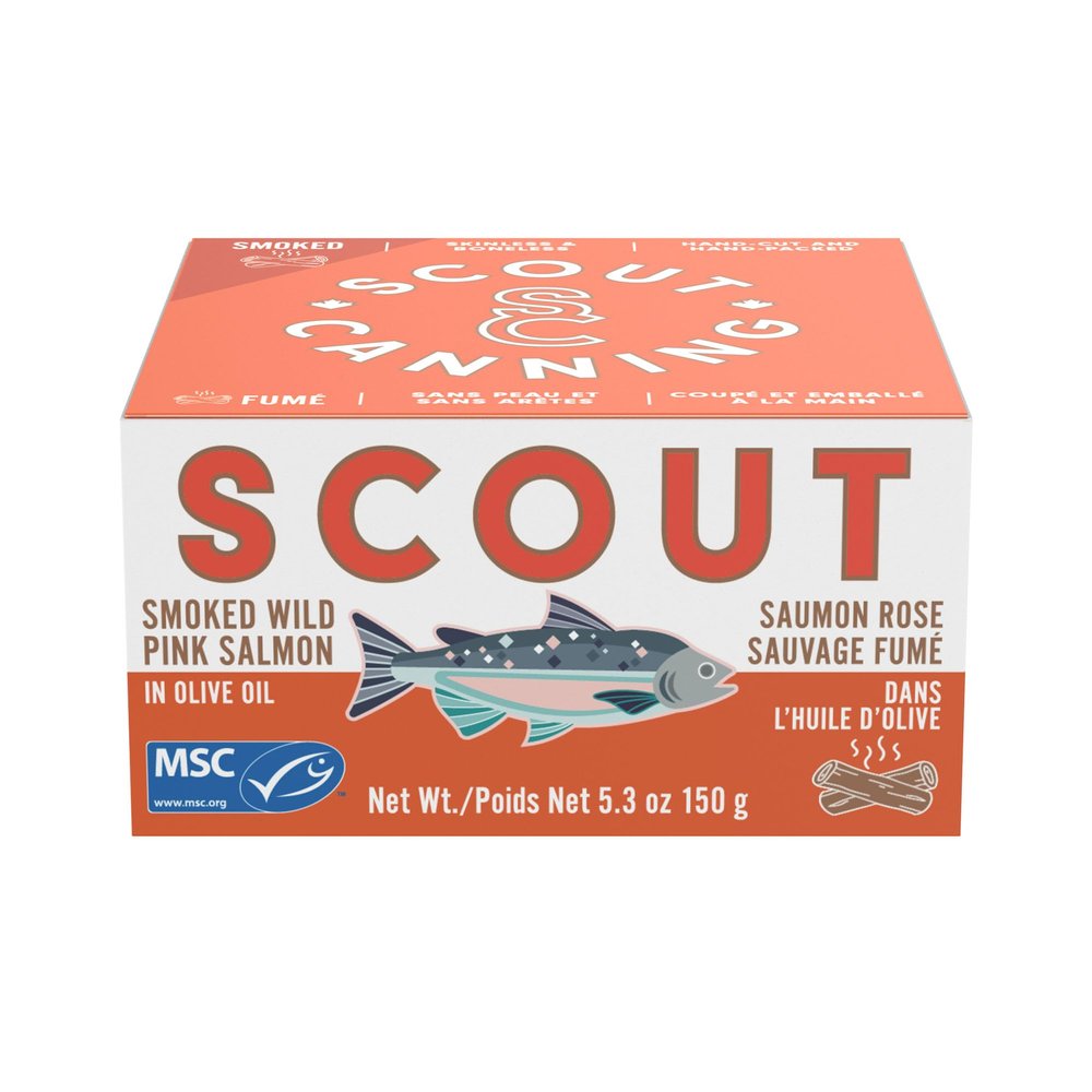 Scout Wild Pink Salmon, 150 GR