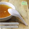 EcoQuality [1500 Pack] Disposable Dining Asian Soup Spoons - White Plastic Chinese Soup Spoons for Ramen, Pho, Clear, Appetizer, 4.5 x 1.2 Inches by EcoQuality view 4