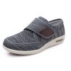 Yytcsjz Diabetic Shoes for Man, Swollen Feet Diabetic Edema Boots Slippers, Unisex Adjustable Surgical Orthopaedic Shoe, for Edema Arthritis Fasciitis Swollen Feet (Color : Deepgrey, Foot Length : 9) view 1