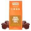 TCHO Real Fudgy 70% Dark Chocolate Baking Couvertures (6.6lb Bag) | Organic & Fair Trade Certified | Non GMO, Non-Dairy, Vegan, Soy Free view 1