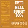 TCHO Real Fudgy 70% Dark Chocolate Baking Couvertures (6.6lb Bag) | Organic & Fair Trade Certified | Non GMO, Non-Dairy, Vegan, Soy Free view 2