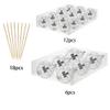 18 Pack Disco Ball Cupcake Toppers 70's Disco Ball Cupcake Decorations Disco Theme Cupcake Picks for Night Fever Party Disco Theme 70s Birthday Party Supplies view 2