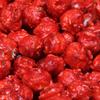 Gourmet Red Cherry Flavored Popcorn by It's Delish, 8 Oz Bulk Bag | Air Popped Pop Corn Snack - Fruity Red Themed Candy Confetti | Birthday Party, Events  Gluten Free, Vegan, Kosherarty Favors, Weddings, Birthdays view 3