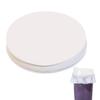 ONLYKXY White Leak-Proof Cup Cap Lid Liners Round Sealing Paper Pads Waterproof Spill Proof Paper for Plastic Drink Milk Tea Coffee Beverage Cup Leak Proof Film Sealing Film (250, 12cm/4.72inch) view 1