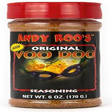 2 Set - Andy Roo's Cajun Voodoo Seasoning, 6 Ounce Shaker