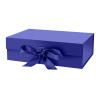 DaiJoob Gift Box with Lid for Presents 10.5x7.5x3.1 Inches with Ribbon and Magnetic Closure(1-Pack) (Blue) view 1