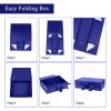 DaiJoob Gift Box with Lid for Presents 10.5x7.5x3.1 Inches with Ribbon and Magnetic Closure(1-Pack) (Blue) view 3