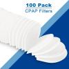 Cindeer 100 Pack Air Filters Compatible with ResMed AirMini Machine Supplies Accessories Disposable Replacement Filters for Travel view 2