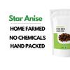 Admart Vedic Flavors Star Anise Whole - 50 GMS/Chakri Phool/Badiyan Phool/Badyan Masala/Natural and Aromatic/Kerala Spices view 2