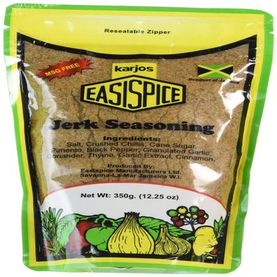 4 Set- Karjos Easispice Jerk Seasoning -350g/12.25 oz