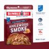 Bumble Bee Applewood Smoke Seasoned Tuna, 2.5 oz Pouches (Pack of 12) - Ready to Eat - Wild Caught Tuna Packet - 15g Protein per Serving - Gluten Free view 3