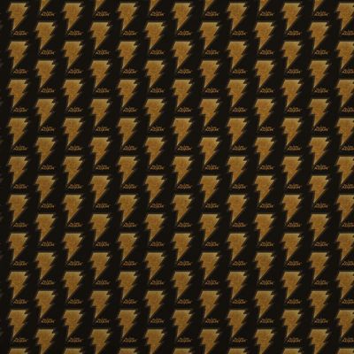 GRAPHICS & MORE Black Adam Lightning Logo Premium Kraft Roll Gift Wrap Wrapping Paper