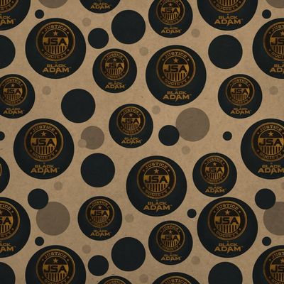 GRAPHICS & MORE Black Adam Justice Society Premium Kraft Gift Wrap Wrapping Paper Roll