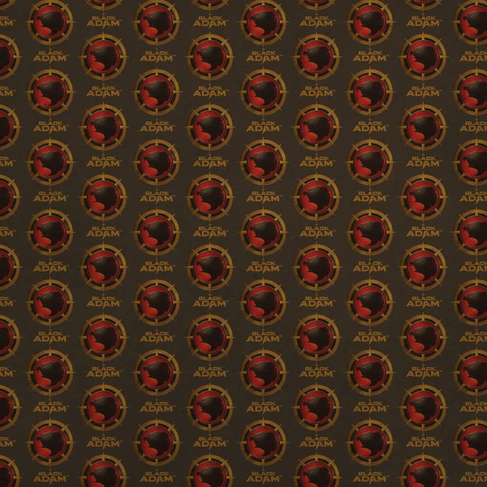 GRAPHICS & MORE Black Adam Hawkman Icon Premium Kraft Roll Gift Wrap Wrapping Paper