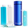 Insulin Cooler Travel Case by Tilcare - 60H Reusable Pen Freezer Bottle - Standard TSA Approved Hard Shell Medication Cooling Case - Emergency 12H Bottle - Holds up to 2 Diabetic Pens, Medical Vials view 1