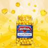 Gourmet Yellow Banana Flavored Popcorn by It's Delish, 16 Oz Jumbo Container | Bulk Air Popped Pop Corn Snack - Fruity Yellow Themed Candy Confetti  Gluten Free, Vegan, Kosher, 1 Count view 2