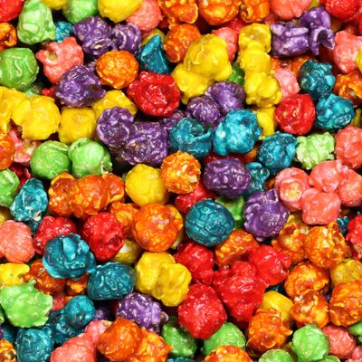 Gourmet Rainbow Colored Pop corn by It's Delish 5 lbs Bulk Bag | Multi Color Popcorn Snack - Fruity Flavored Popcorn Fun Confetti | Birthday Party, Events Gluten Free, Vegan, Kosher