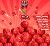 Gourmet Red Cherry Flavored Popcorn by It's Delish, 16 Oz Jumbo Container | Bulk Air Popped Pop Corn Snack - Fruity Red Themed Candy Confetti  Gluten Free, Vegan, Kosher, 1 Count view 4