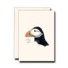 Earth Sky + Water - Sibleys Atlantic Puffin Notecard Set - 8 Blank Cards with Envelopes view 1
