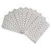 CuteBox Flat Paper Silver Chevron Gift Bags 200pcs (4" x 6") for Merchandise, Crafts, Party Favors, Retail, Handmade Goods, Arts and Crafts, Outdoor Events, Holidays, Weddings view 1