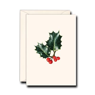 Earth Sky + Water - English Holly Notecard Set - 8 Blank Cards with Envelopes
