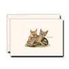 Earth Sky + Water - Kit Foxes Notecard Set - 8 Blank Cards with Envelopes view 1