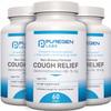 P Puregen Labs Cough Relief for Adults Dextromethorphan HBr 15mg | 8-Hour, Non-Drowsy, Long-Lasting Bronchial Suppressant | Ages 12+ | Compare to Robafen and Robitussin - 3 Pack | Total 180 Softgels view 1