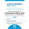 P Puregen Labs Cough Relief for Adults Dextromethorphan HBr 15mg | 8-Hour, Non-Drowsy, Long-Lasting Bronchial Suppressant | Ages 12+ | Compare to Robafen and Robitussin - 3 Pack | Total 180 Softgels view 2