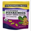 Wilderness Poets, Organic Pistachios - Bright Green Pistachio Nut Halves, No Salt, Grown in California (2 Pound) view 1