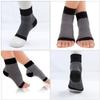 2pairs Plantar Fasciitis Compression Socks Ankle Support Sleeves for Arch Relief Heel Pain Moisture-wicking for Black s view 2