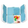 7 Compartments Portable Pill Organizer, Portable Magnetic Foldable Pill Box Case for Travel 7 Day, Weekly (7-Day) Pill Organizer, Vitamin and Medicine Box view 3
